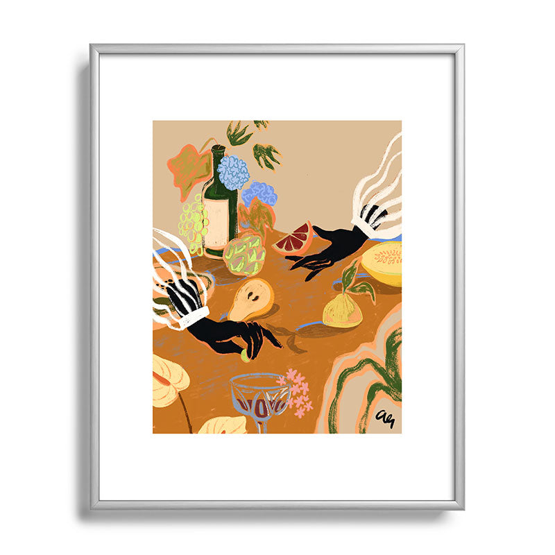 A Handful of Love Framed Art Print