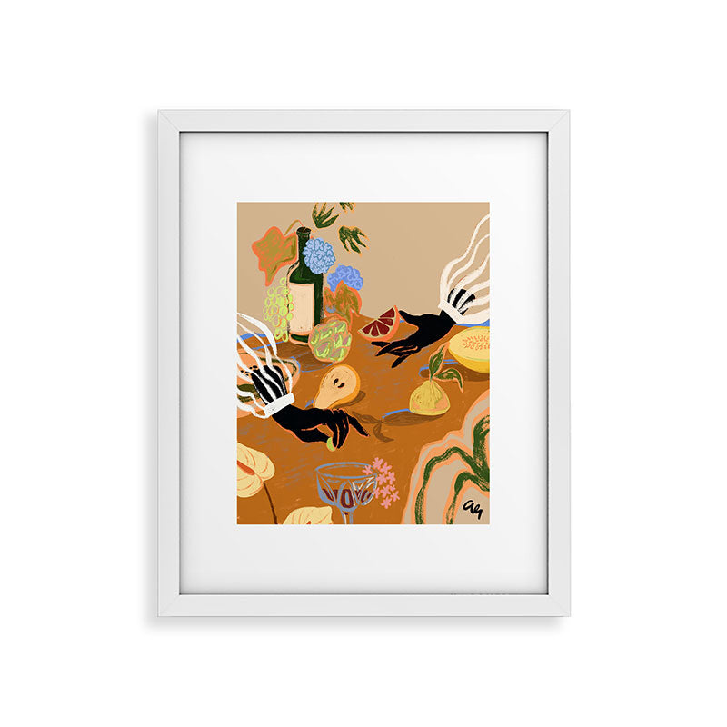 A Handful of Love Framed Art Print