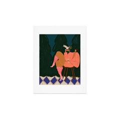 A Lil Birdy Told Me Art Print