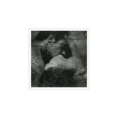 1912, The Kiss, Lovers black and white photography by Anne Brigmann Art Print