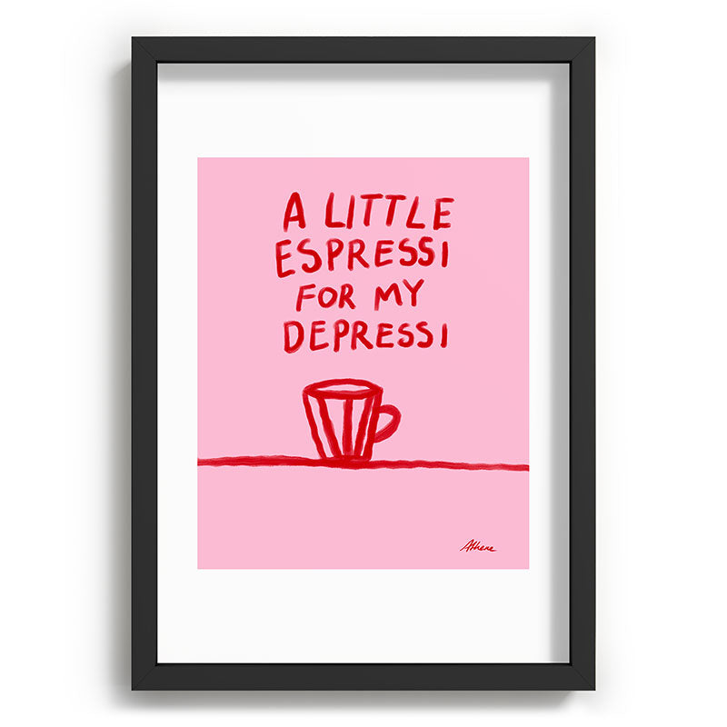 A Little Espressi  Framed Art Print