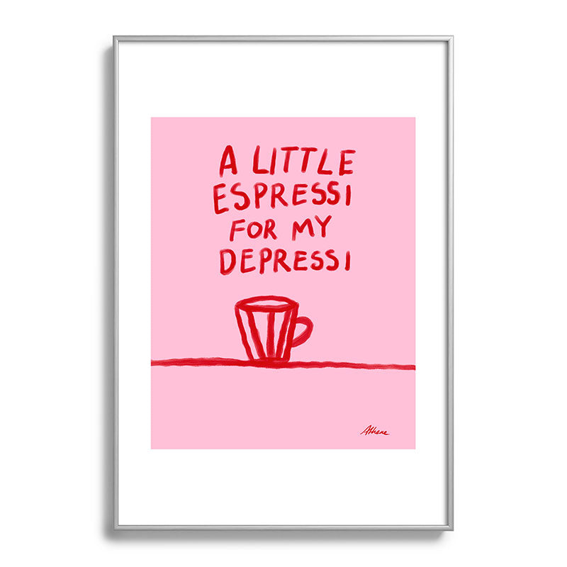 A Little Espressi  Framed Art Print