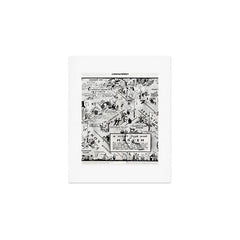 1932 Night-Club Map of Harlem, NY Centerfold from Manhattan Weekly by Elmer Simms Campbell Art Print