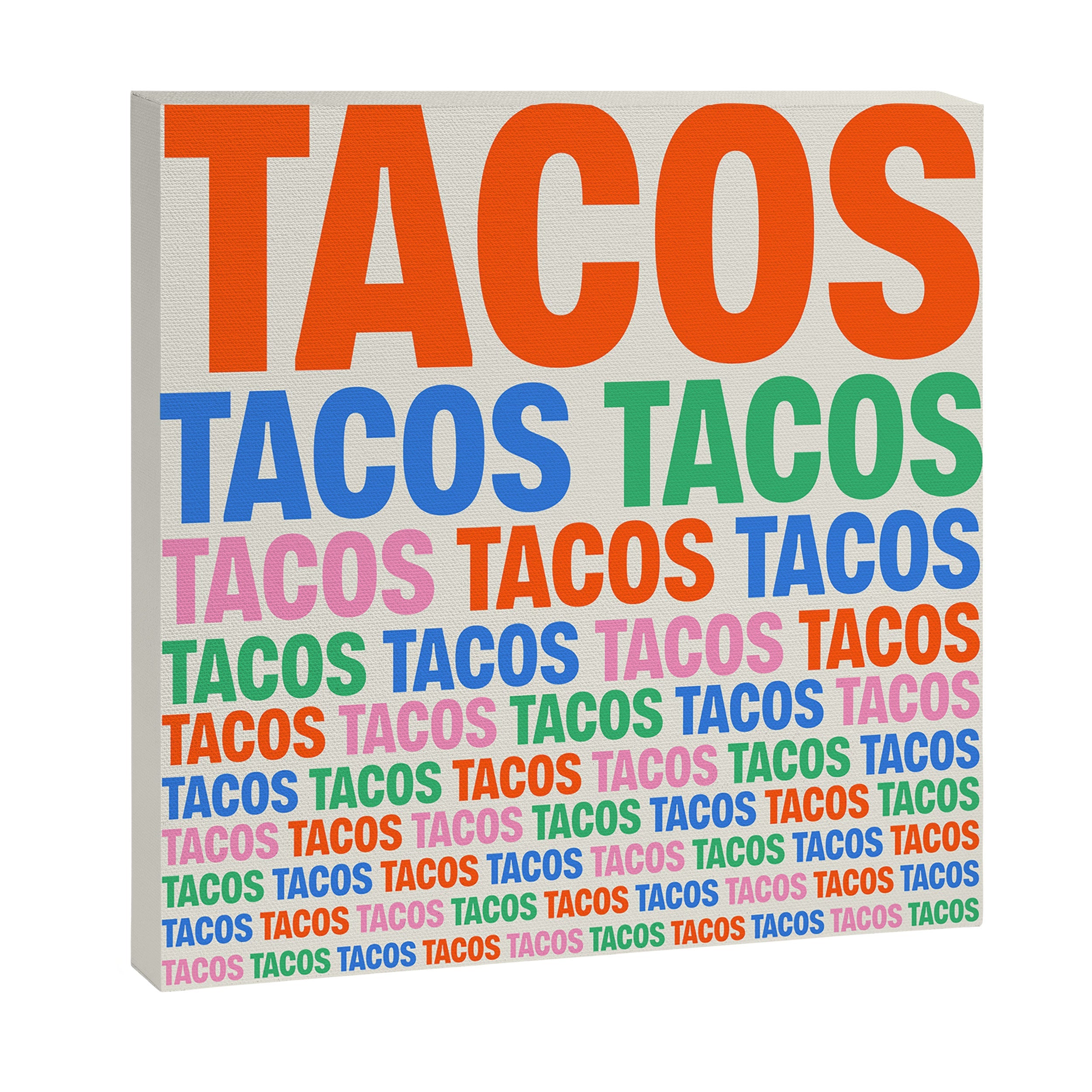 253 Tacos Canvas Print