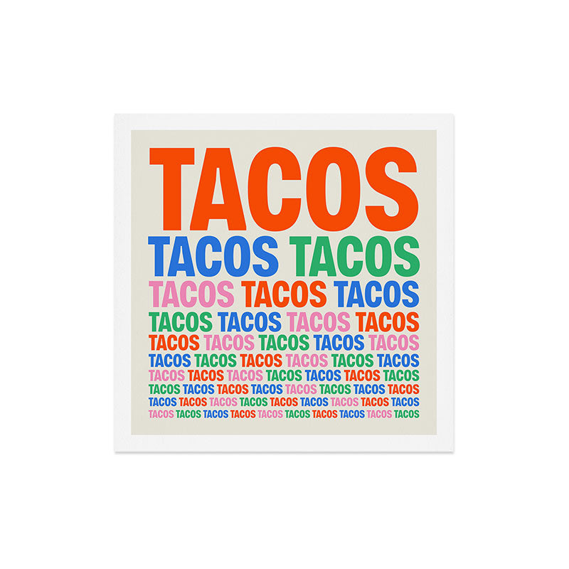 253 Tacos Art Print