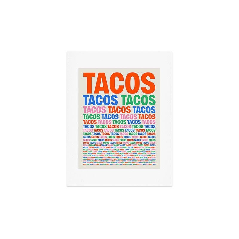 253 Tacos Art Print