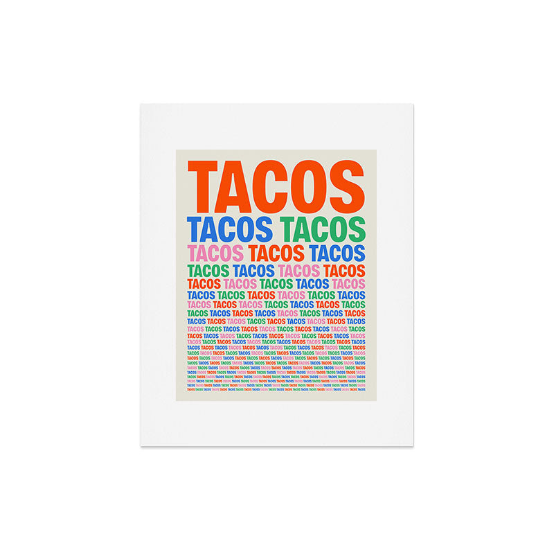 253 Tacos Art Print