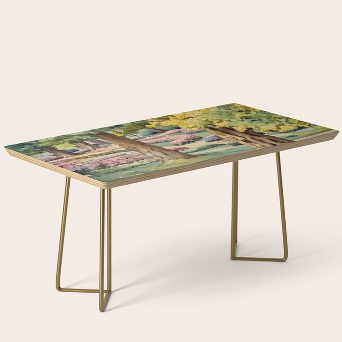A beautiful day at the park Coffee Table