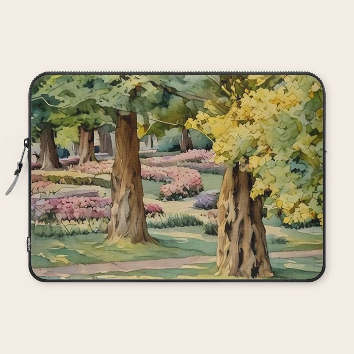 A beautiful day at the park Laptop Sleeve