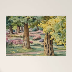 A beautiful day at the park Welcome Mat