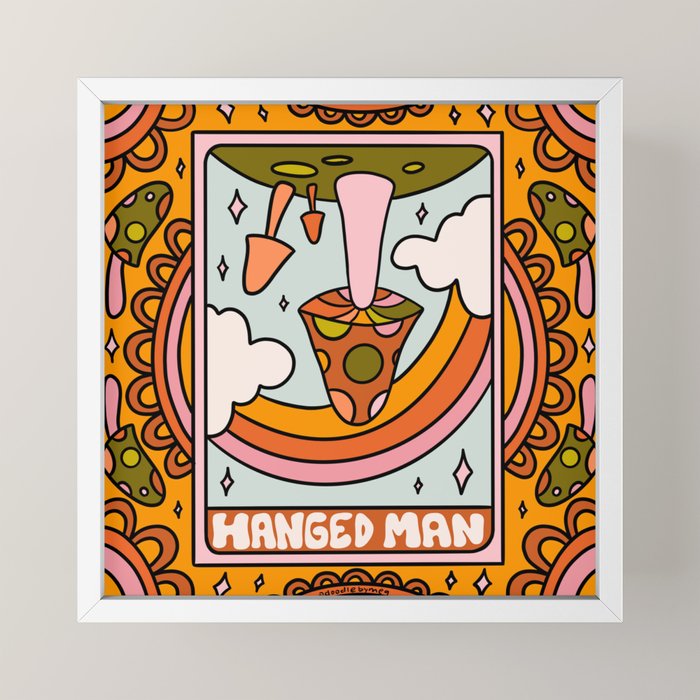 12. Hanged Man Mushroom Mini Art Print