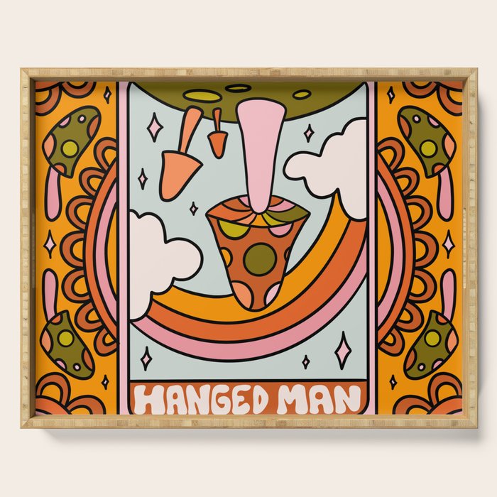 12. Hanged Man Mushroom Serving Tray