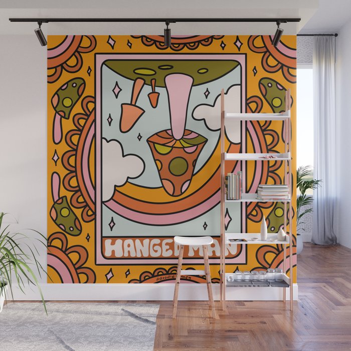 12. Hanged Man Mushroom Wall Mural