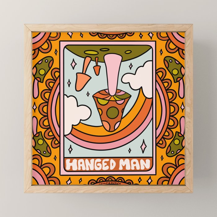12. Hanged Man Mushroom Mini Art Print