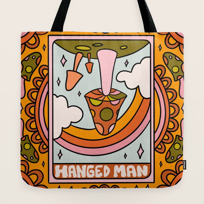 12. Hanged Man Mushroom Tote Bag