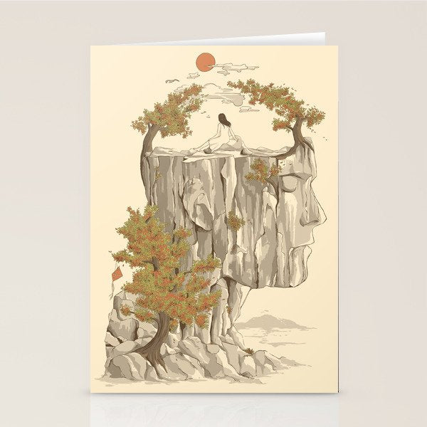 A Beautiful Mind Stationery Card