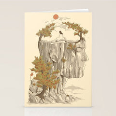 A Beautiful Mind Stationery Card