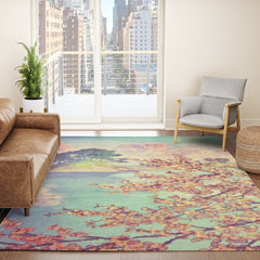 A Closer Look at Kukuyediyo (Series III of IV) - Nature Landscape Rug