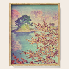 A Closer Look at Kukuyediyo (Series III of IV) - Nature Landscape Serving Tray