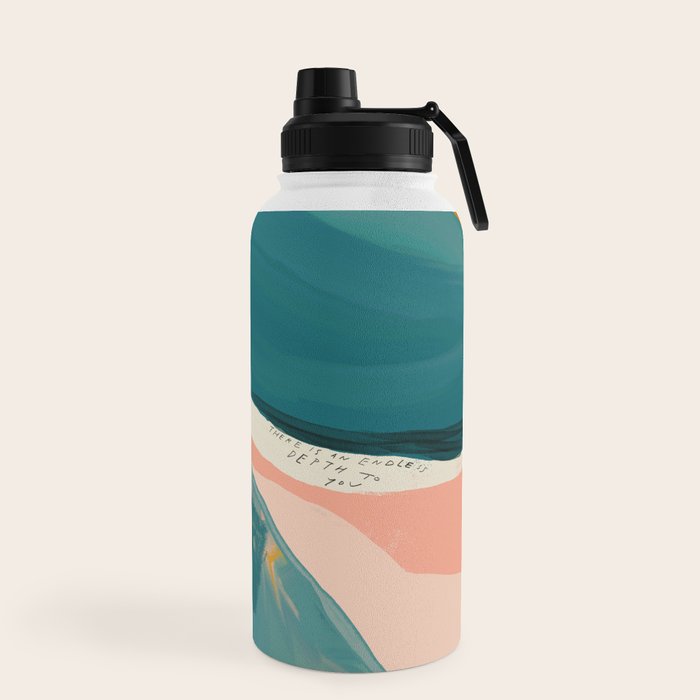 "There Is An Endless Depth To You."  Water Bottle