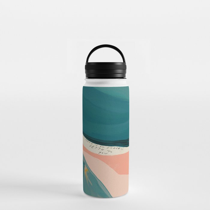 "There Is An Endless Depth To You."  Water Bottle