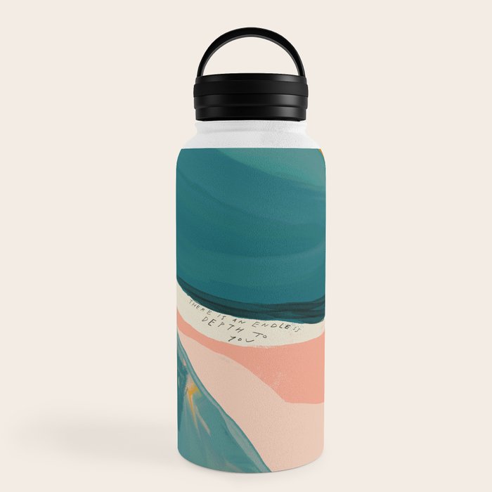 "There Is An Endless Depth To You."  Water Bottle