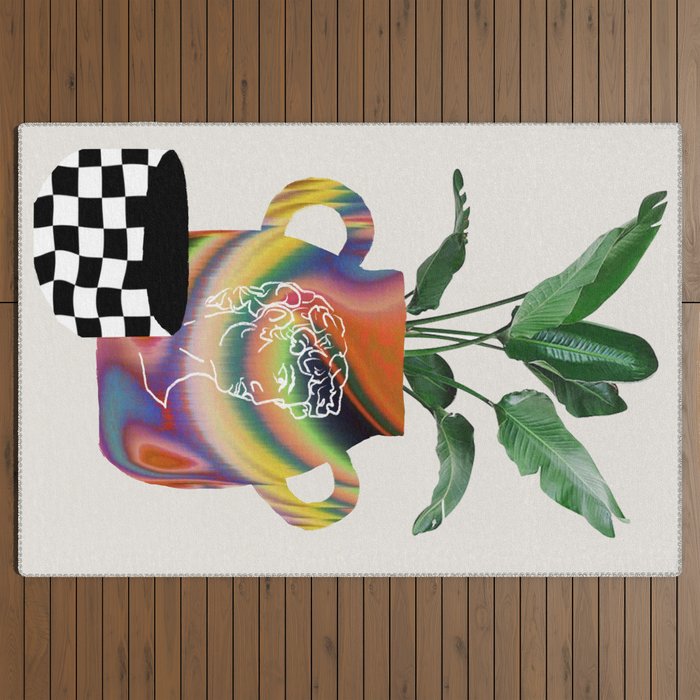 A house plant / Still life Outdoor Rug