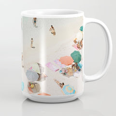 A Day At The Beach Coffee Mug