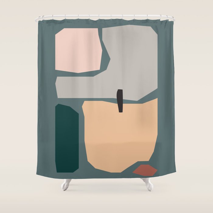 // Shape study #20 Shower Curtain