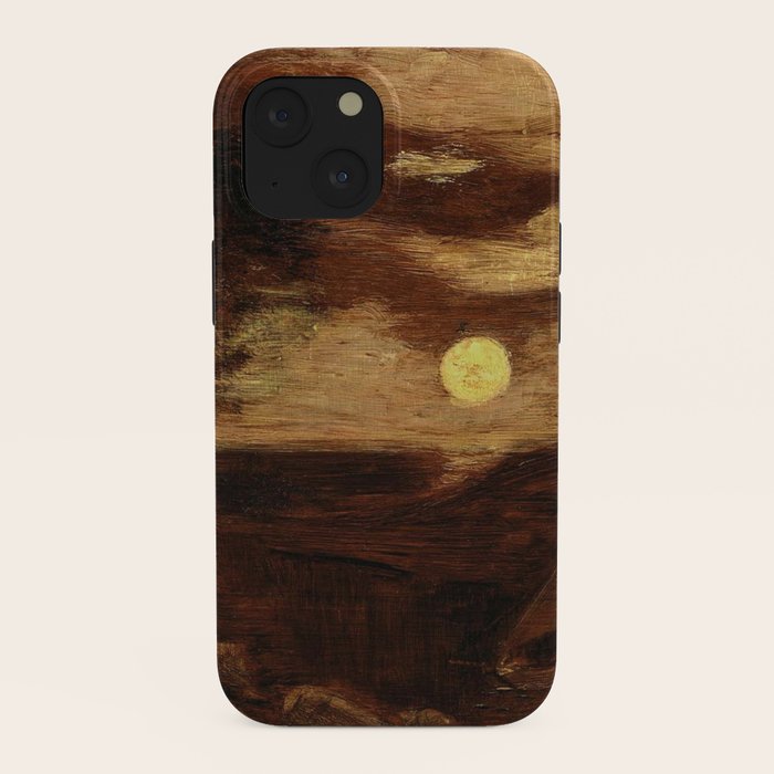 "The Lover's Boat" by Albert Pinkham Ryder (1881) iPhone Case