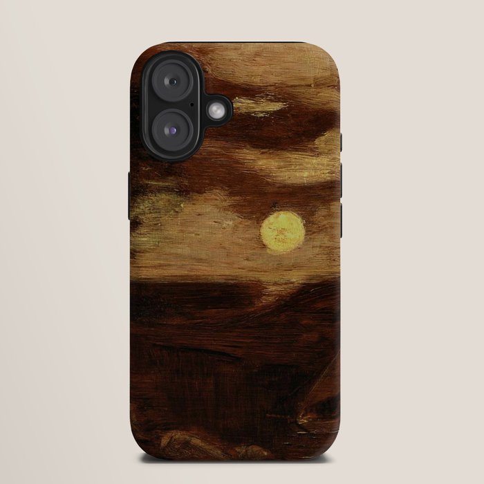 "The Lover's Boat" by Albert Pinkham Ryder (1881) iPhone Case