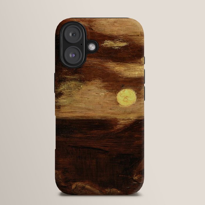 "The Lover's Boat" by Albert Pinkham Ryder (1881) iPhone Case