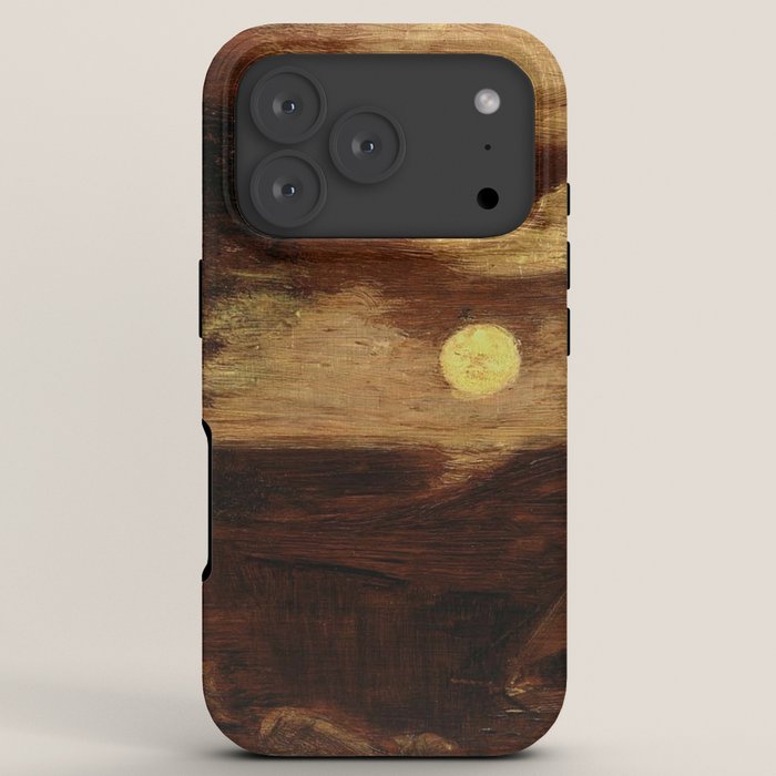 "The Lover's Boat" by Albert Pinkham Ryder (1881) iPhone Case