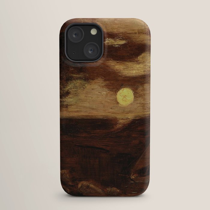 "The Lover's Boat" by Albert Pinkham Ryder (1881) iPhone Case