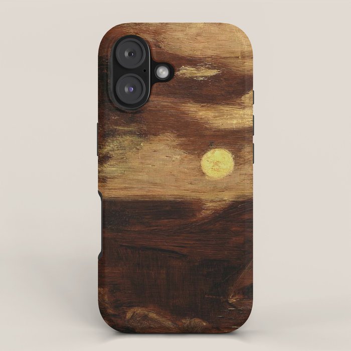 "The Lover's Boat" by Albert Pinkham Ryder (1881) iPhone Case