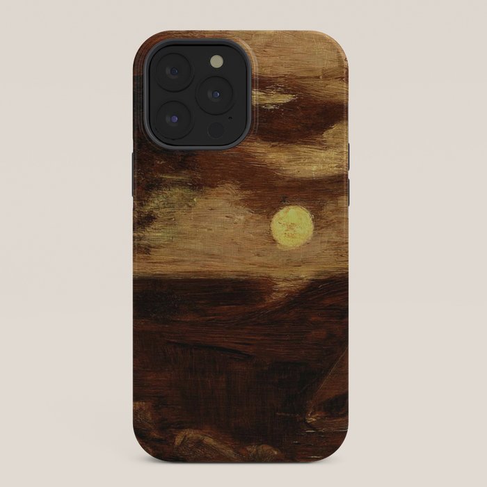 "The Lover's Boat" by Albert Pinkham Ryder (1881) iPhone Case