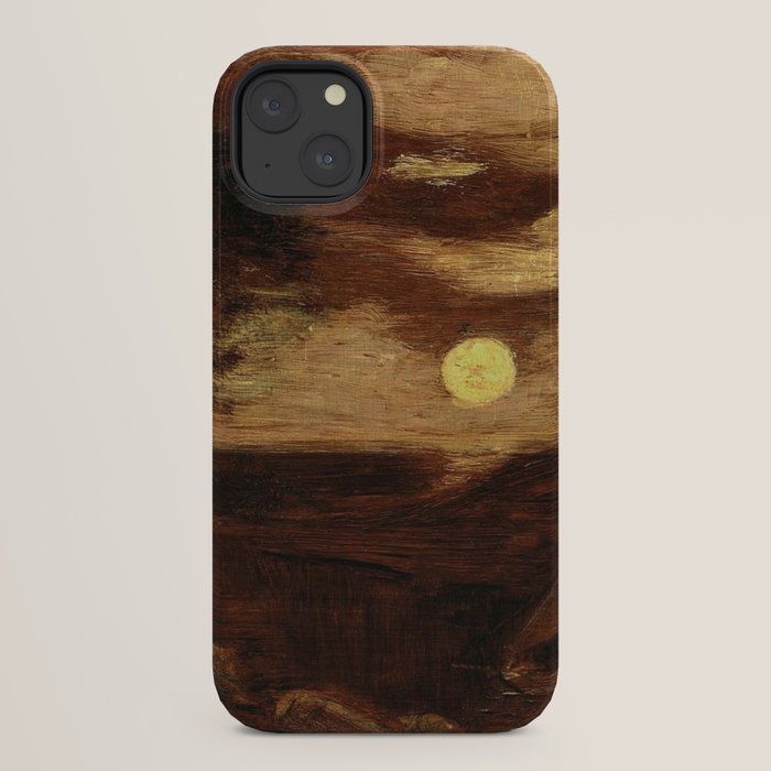 "The Lover's Boat" by Albert Pinkham Ryder (1881) iPhone Case