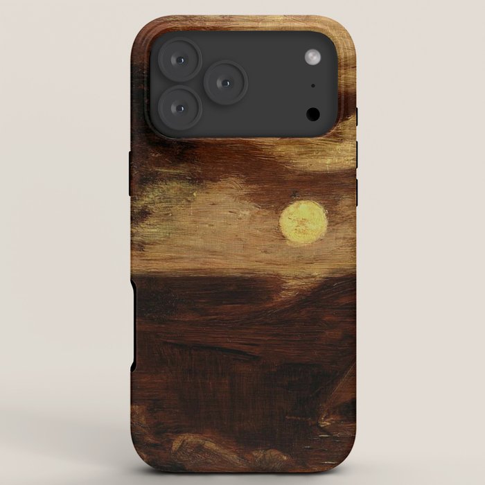 "The Lover's Boat" by Albert Pinkham Ryder (1881) iPhone Case