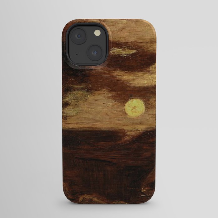 "The Lover's Boat" by Albert Pinkham Ryder (1881) iPhone Case