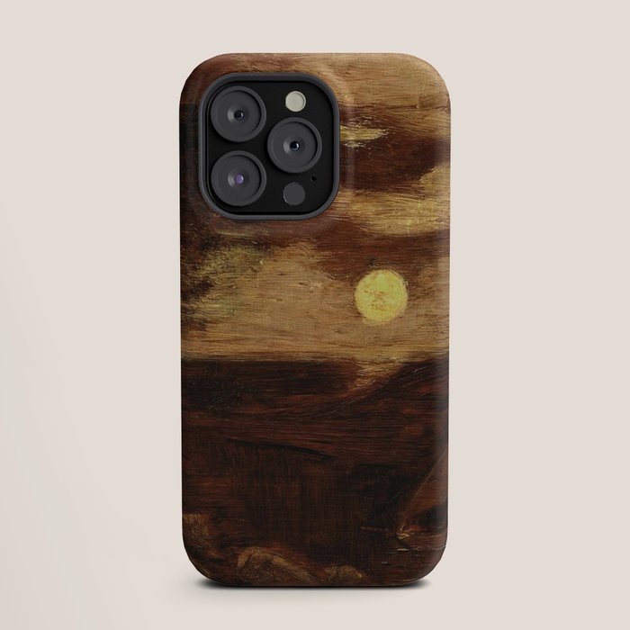 "The Lover's Boat" by Albert Pinkham Ryder (1881) iPhone Case