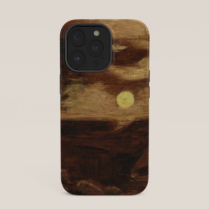 "The Lover's Boat" by Albert Pinkham Ryder (1881) iPhone Case