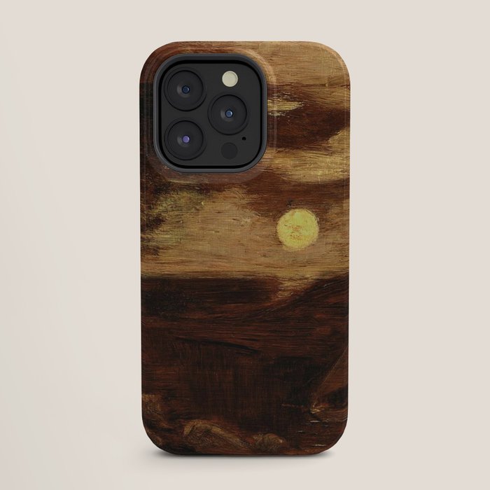 "The Lover's Boat" by Albert Pinkham Ryder (1881) iPhone Case
