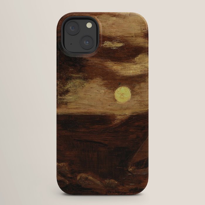 "The Lover's Boat" by Albert Pinkham Ryder (1881) iPhone Case