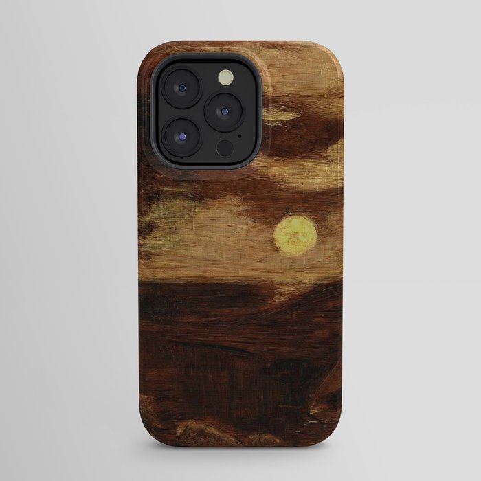 "The Lover's Boat" by Albert Pinkham Ryder (1881) iPhone Case