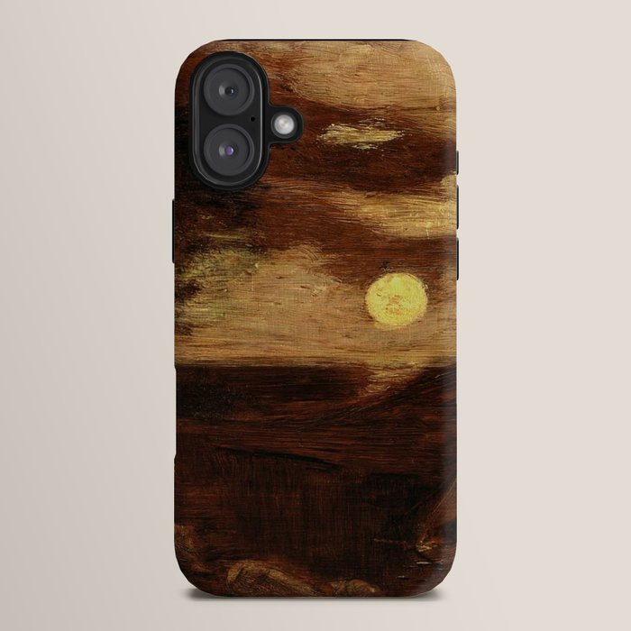 "The Lover's Boat" by Albert Pinkham Ryder (1881) iPhone Case