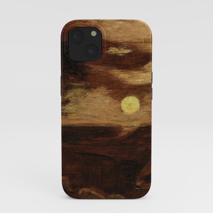 "The Lover's Boat" by Albert Pinkham Ryder (1881) iPhone Case