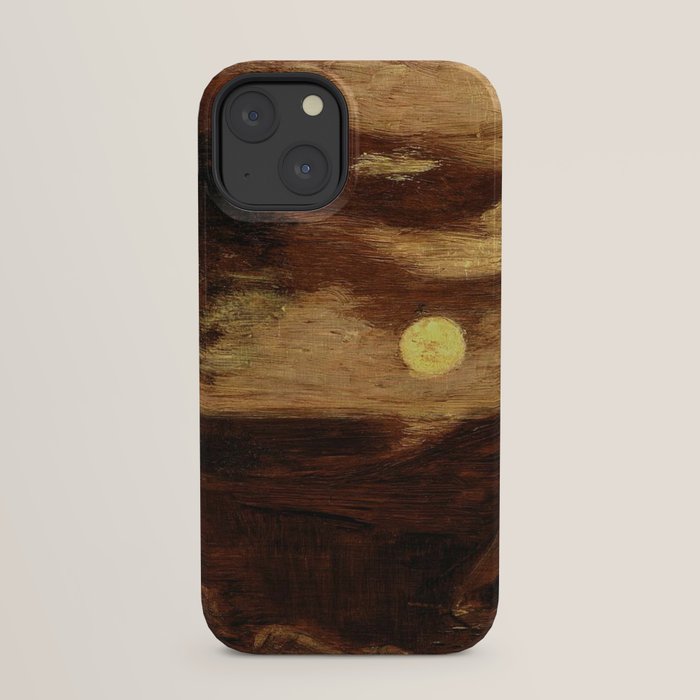 "The Lover's Boat" by Albert Pinkham Ryder (1881) iPhone Case