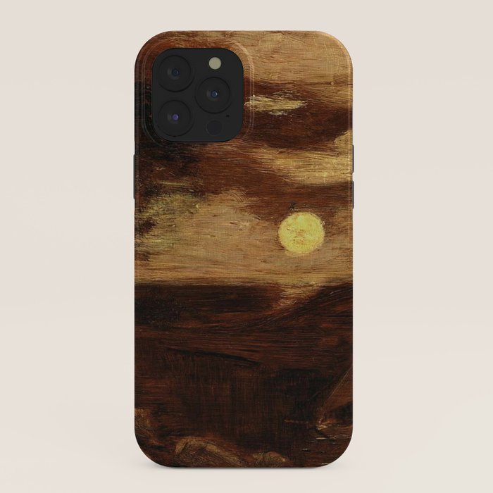 "The Lover's Boat" by Albert Pinkham Ryder (1881) iPhone Case