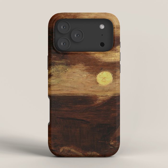 "The Lover's Boat" by Albert Pinkham Ryder (1881) iPhone Case