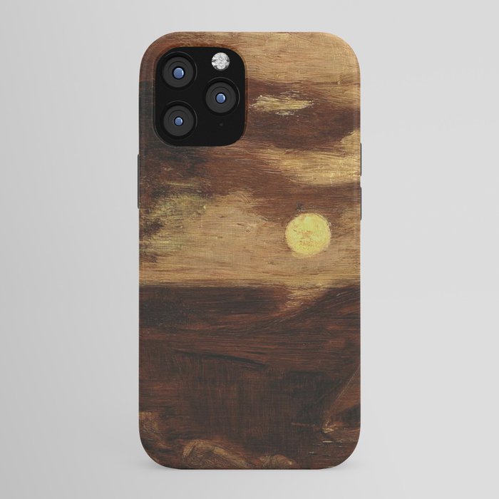 "The Lover's Boat" by Albert Pinkham Ryder (1881) iPhone Case